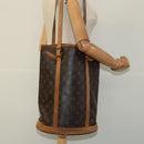 LOUIS VUITTON Monogram Bucket GM Shoulder Bag M42236 LV Auth 114530-21