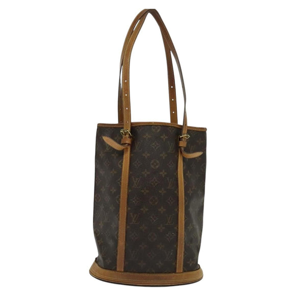 LOUIS VUITTON Monogram Bucket GM Shoulder Bag M42236 LV Auth 114530