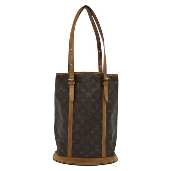 LOUIS VUITTON Monogram Bucket GM Shoulder Bag M42236 LV Auth 114530