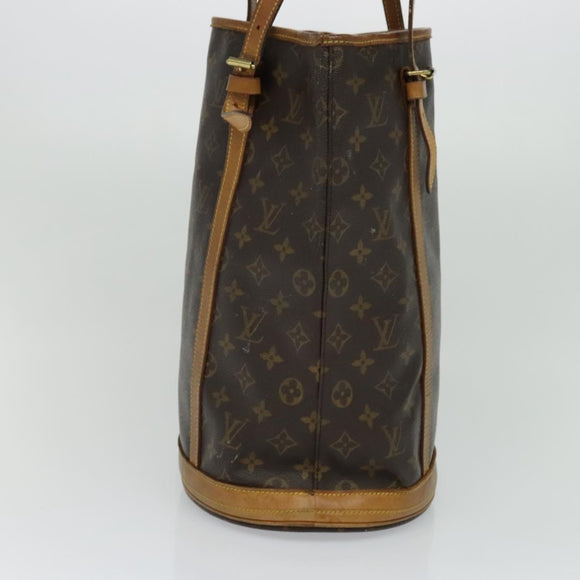 LOUIS VUITTON Monogram Bucket GM Schoudertas M42236 LV Auth 114530