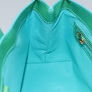 LOUIS VUITTON Monogram Vernis Wilshire PM Hand Bag Blue Lagon M91724 Auth 114561-21