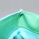 LOUIS VUITTON Monogram Vernis Wilshire PM Hand Bag Blue Lagon M91724 Auth 114561-12