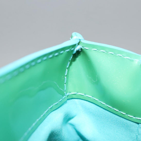 LOUIS VUITTON Monogram Vernis Wilshire PM Hand Bag Blue Lagon M91724 Auth 114561