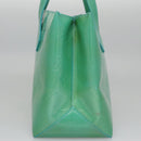 LOUIS VUITTON Monogram Vernis Wilshire PM Hand Bag Blue Lagon M91724 Auth 114561-5