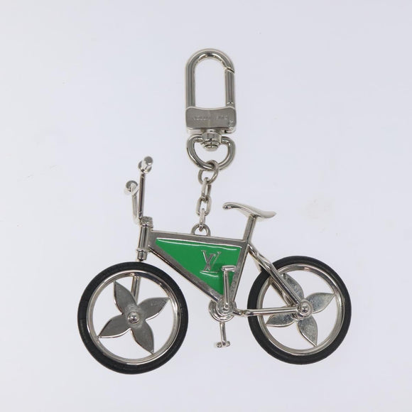 LOUIS VUITTON Bijoux Sac Bike Charm metal Silver M77148 LV Auth 114565AM