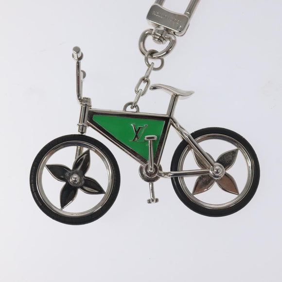 LOUIS VUITTON Bijoux Sac Bike Charm metal Silver M77148 LV Auth 114565AM