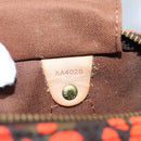 LOUIS VUITTON Monogram Graffiti Speedy 30 Hand Bag Orange M93705 LV Auth 114571A-23