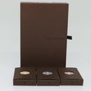 LOUIS VUITTON Playing Cards 3 Set Red Blue yellow LV Auth 114583SM-20