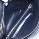 CELINE C Sulky Shoulder Bag Canvas Navy Auth 114587-12