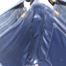 CELINE C Sulky Shoulder Bag Canvas Navy Auth 114587-20