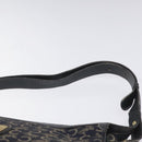 CELINE C Sulky Shoulder Bag Canvas Navy Auth 114587-8