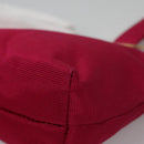 CELINE Pouch Nylon Black Gold Auth 114590-14