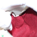 LOUIS VUITTON Monogram Multicolor Trousse Wapity Pouch White M58033 Auth 114598V-18
