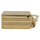 LOUIS VUITTON Trunk Charm metal Gold LV Auth 114602-3
