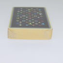 LOUIS VUITTON Monogram Multicolor Playing Cards Black White LV Auth 114606V-11