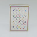 LOUIS VUITTON Monogram Multicolor Playing Cards Black White LV Auth 114606S-2