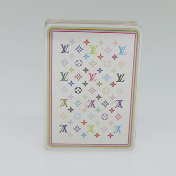 LOUIS VUITTON Monogram Multicolor Playing Cards Black White LV Auth 114606S - 0