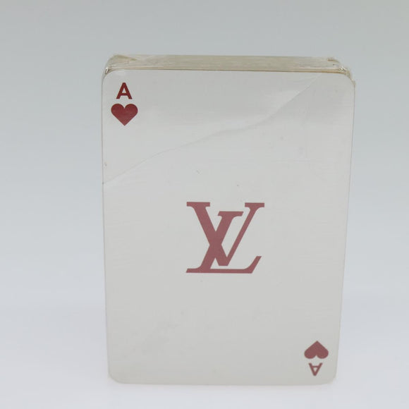 LOUIS VUITTON Monogram Multicolor Playing Cards Black White LV Auth 114606S