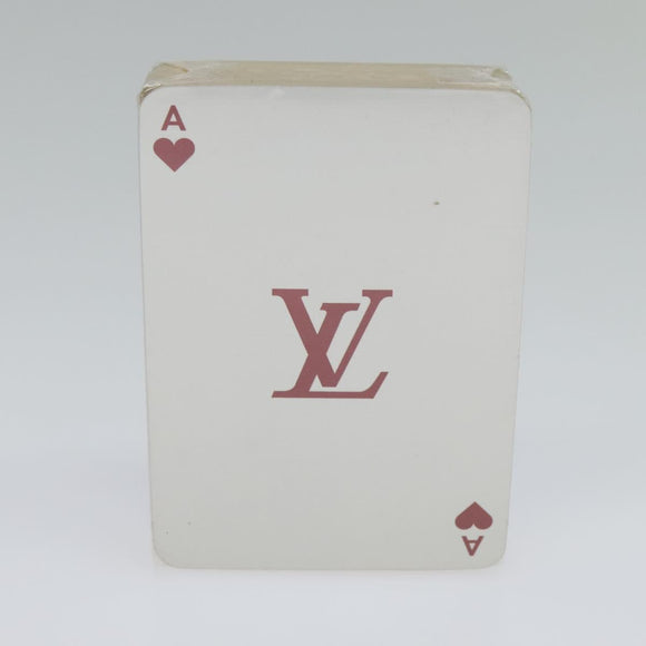 LOUIS VUITTON Monogram Multicolor Playing Cards Black White LV Auth 114606V