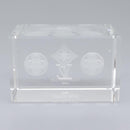 LOUIS VUITTON Paper weight Clear LV Auth 114607SM-5
