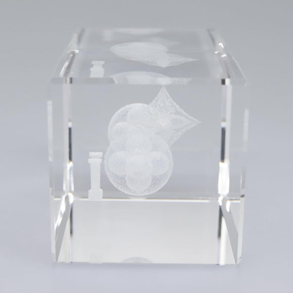 LOUIS VUITTON Paper weight Clear LV Auth 114607SM