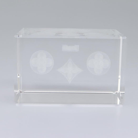 LOUIS VUITTON Paper weight Clear LV Auth 114607SM