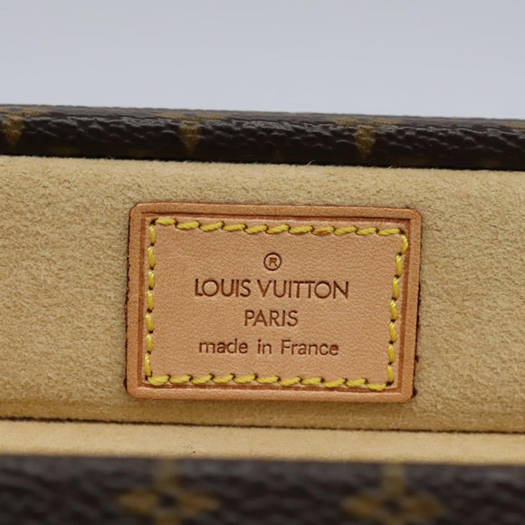LOUIS VUITTON Monogram Necklace case Jewelry Box LV Auth 114618SV