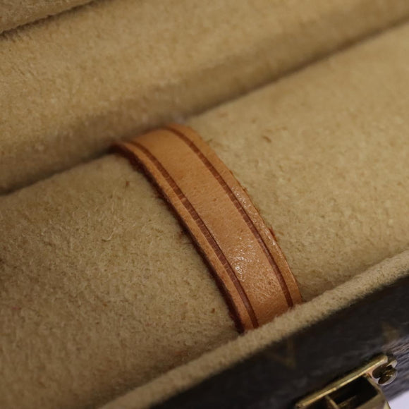 LOUIS VUITTON Monogram Necklace case Jewelry Box LV Auth 114618SV