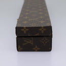 LOUIS VUITTON Monogram Necklace case Jewelry Box LV Auth 114618SV-3