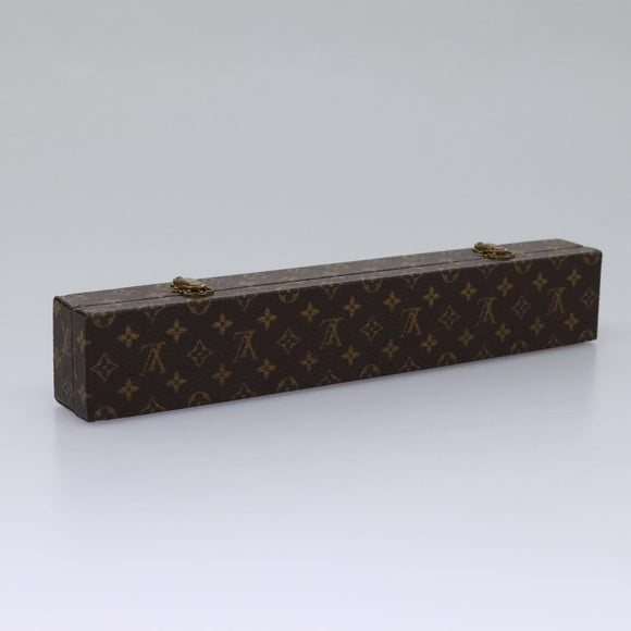 LOUIS VUITTON Monogram Necklace case Jewelry Box LV Auth 114618SV