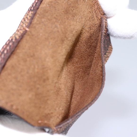 LOUIS VUITTON Damier Ebene Cuffs Cuff Case LV Auth 114638