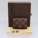LOUIS VUITTON Damier Ebene Cuffs Cuff Case LV Auth 114638-12