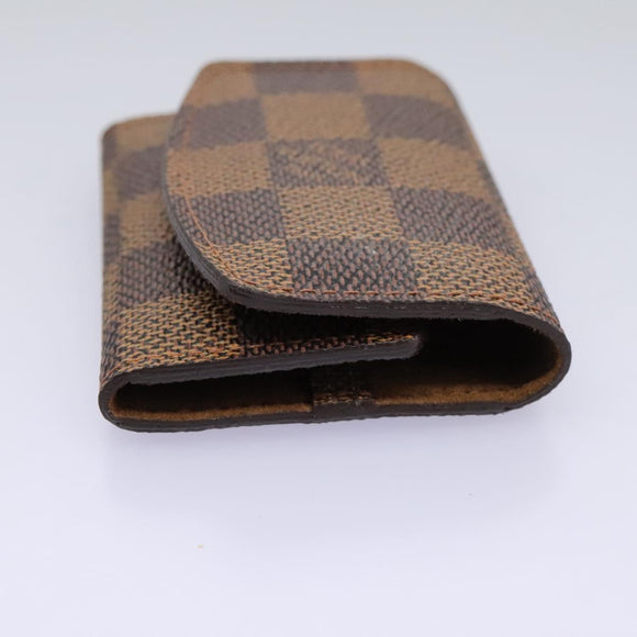 LOUIS VUITTON Damier Ebene Cuffs Cuff Case LV Auth 114638