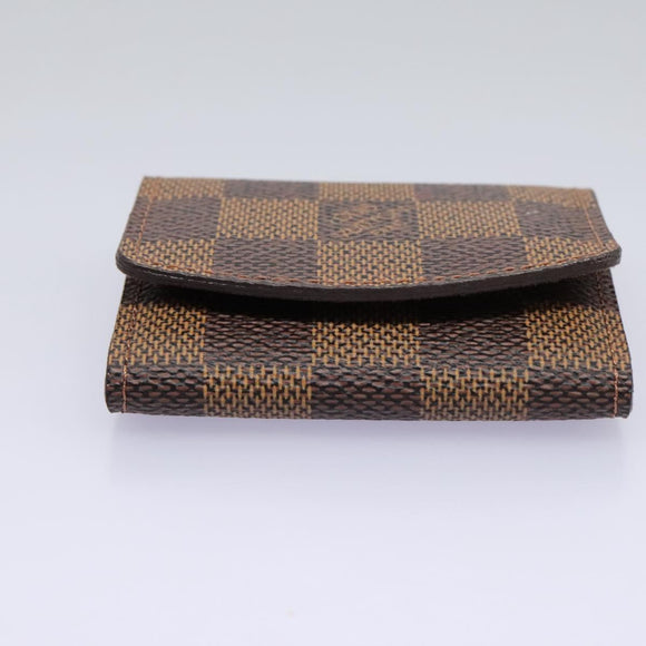 LOUIS VUITTON Damier Ebene Cuffs Cuff Case LV Auth 114638