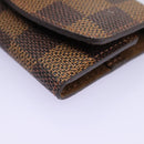 LOUIS VUITTON Damier Ebene Cuffs Cuff Case LV Auth 114638-14