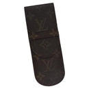 LOUIS VUITTON Monogram Etui Lunette Simple Glasses Case LV Auth 114639-1