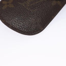 LOUIS VUITTON Monogram Etui Lunette Simple Glasses Case LV Auth 114639-16