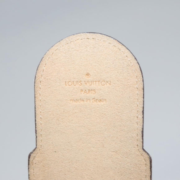 LOUIS VUITTON Monogram Etui Lunette Simple Glasses Case LV Auth 114639