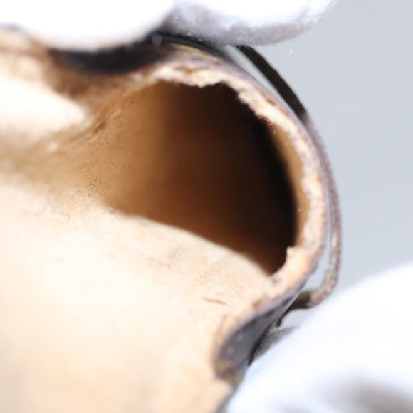 LOUIS VUITTON Monogram Etui Lunette Simple Glasses Case LV Auth 114639