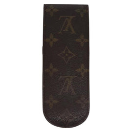 LOUIS VUITTON Monogram Etui Lunette Simple Glasses Case LV Auth 114639 - 0