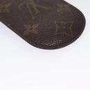 LOUIS VUITTON Monogram Etui Lunette Simple Glasses Case LV Auth 114639-7