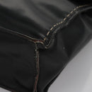 CELINE Hand Bag Leather Black Auth 114646-14