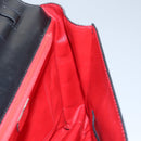 CELINE Hand Bag Leather Black Auth 114646-19