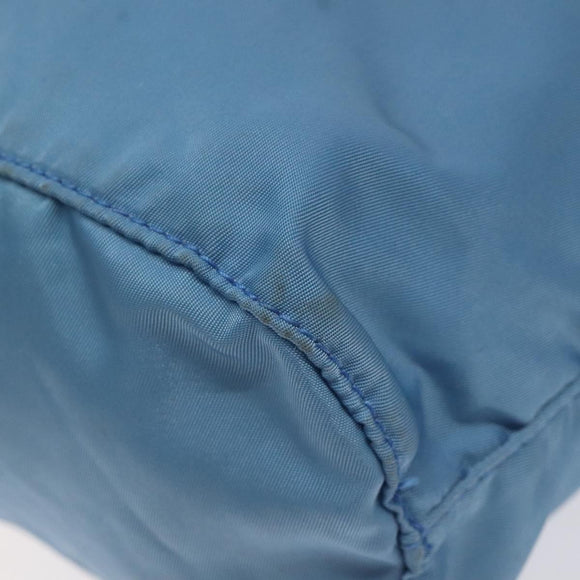 PRADA Pouch Nylon Light Blue Auth 114654