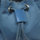 PRADA Pouch Nylon Light Blue Auth 114654-8