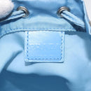 PRADA Pouch Nylon Light Blue Auth 114654-10