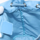 PRADA Pouch Nylon Light Blue Auth 114654-18