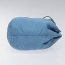 PRADA Pouch Nylon Light Blue Auth 114654-3