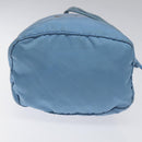 PRADA Pouch Nylon Light Blue Auth 114654-6