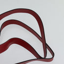 Salvatore Ferragamo Backpack Suede Red Auth 114655-10